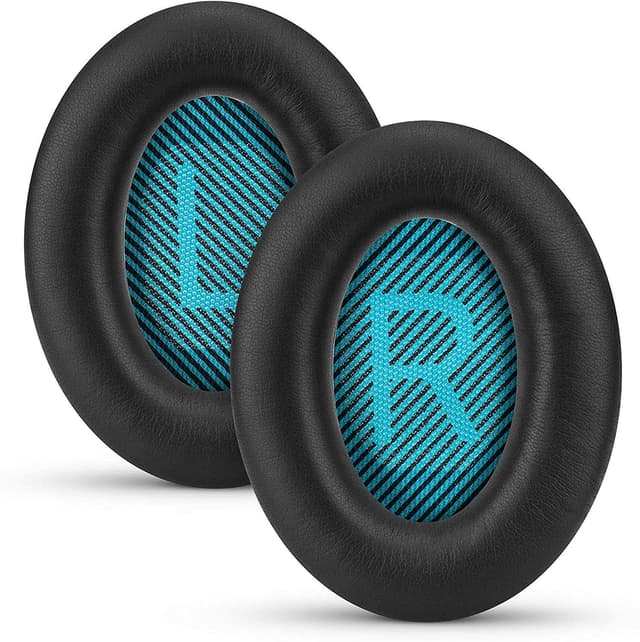 Øreputer for Bose QC35 I/II, QC25, QC15, QC 2 AE 2, AE 2i, AE 2w, SoundTrue, SoundLink Blå
