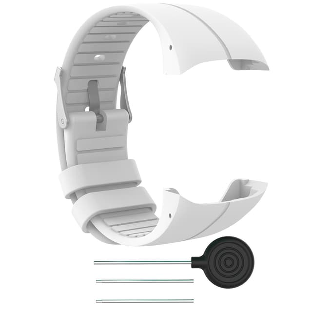 Klokke armbånd Hvit S