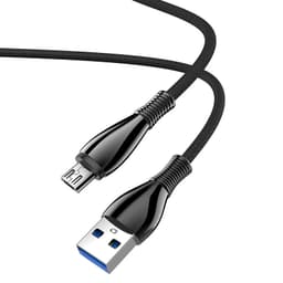 Android Micro USB-Kabel Snabbladdningskabel Svart 1 m