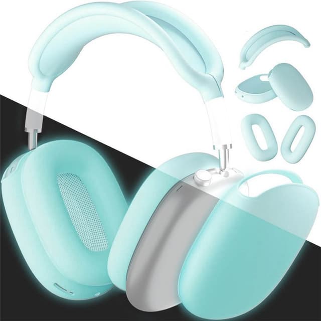 Silikonfodral för AirPods Max hörlurar - Flurescent