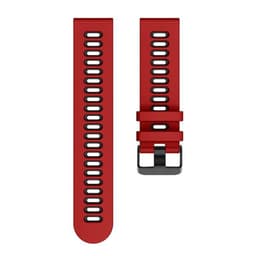 Twin kellon ranneke Amazfit Bip 1S - Punamusta