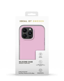 Silicone Case MagSafe iPhone 14 Pro Max Bubblegum Pink