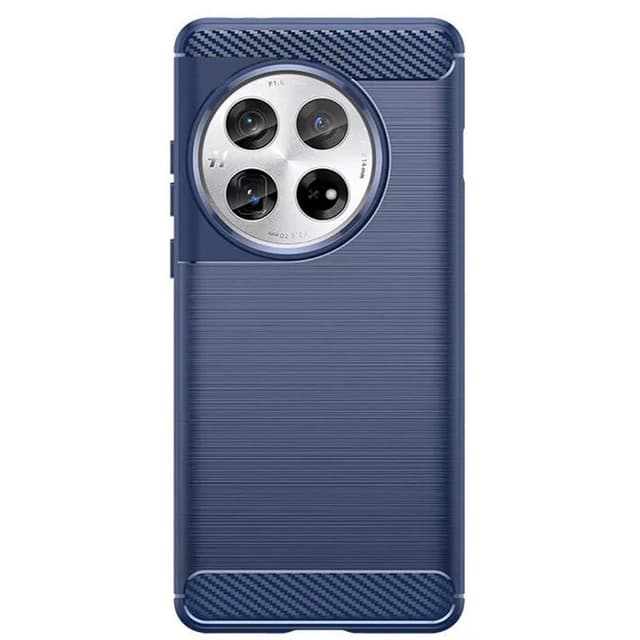 Børstet silikone cover OnePlus 13R - Blå
