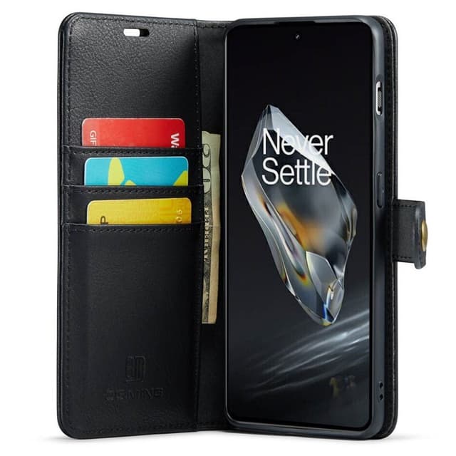 Lompakkokotelo DG-Ming 2i1 OnePlus 13 - Musta