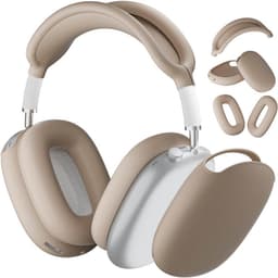 Silikonfodral för AirPods Max hörlurar - Tan
