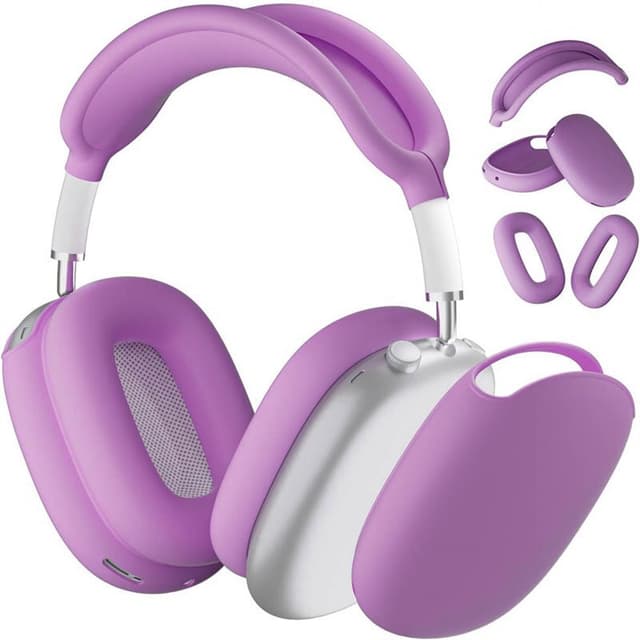 Silikonfodral för AirPods Max hörlurar - Purple