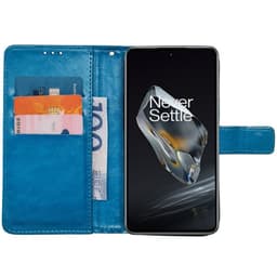 Wallet cover 3-kort OnePlus 13R - Lyseblå