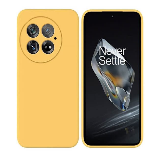 Liquid silikone cover OnePlus 13 - Gul