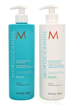 Moroccanoil Moisture Repair Shampoo & Conditioner Set 1000 ml Shampoo 500ml/Conditioner 500ml