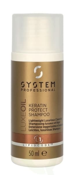 Wella System P. - Lipid Code - Luxe Oil Shampoo L1 50 ml Keratin Protect