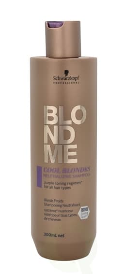 Schwarzkopf Blond Me Cool Blondes Neutralizing Shampoo 300 ml For All Hair Types