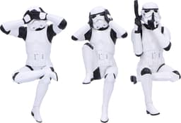 Nemesis Now Three Wise Sitting actionfigur (Stormtroopers)