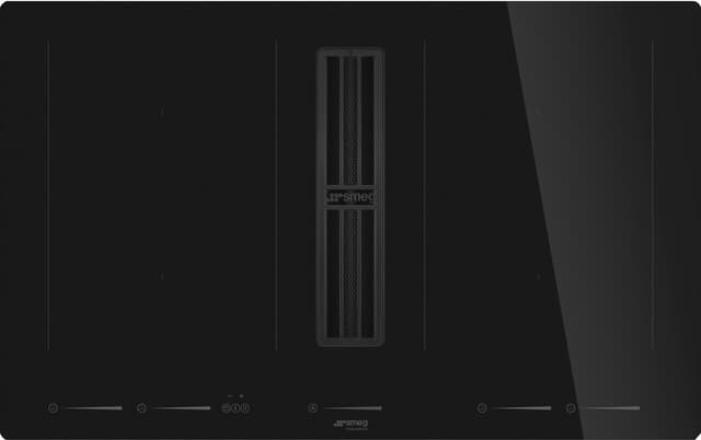 Smeg Induktionshäll med fläkt HOBD682D2 (83cm)