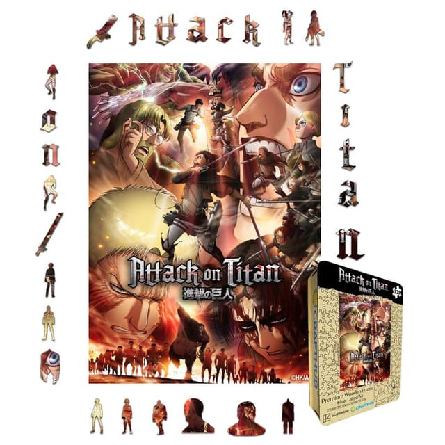 Crafthub Attack on Titan-pussel (Assault on the Titan)