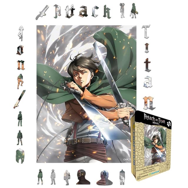 Crafthub Attack on Titan puslespill (Blades of Glory)