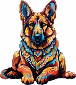 Crafthub Schæferhund puslespil