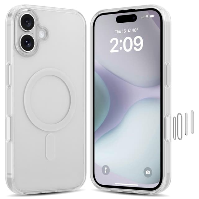 iPhone 16 Fodral Skal Case Cover kompatibel MagSafe