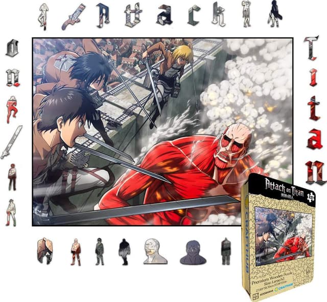 Crafthub Attack on Titan puslespill (Titan Encounter)