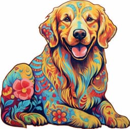 Crafthub Golden Retriever puslespill