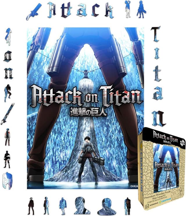 Crafthub Attack on Titan pussel (Guardian of the Cavern)