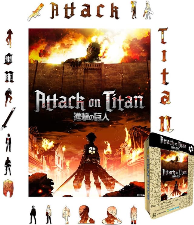 Crafthub Attack on Titan pussel (Attack on Titan)