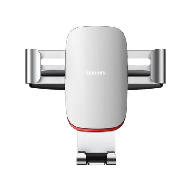 Baseus Metal Age Gravity - Bilhållare för Smartphones, Silver