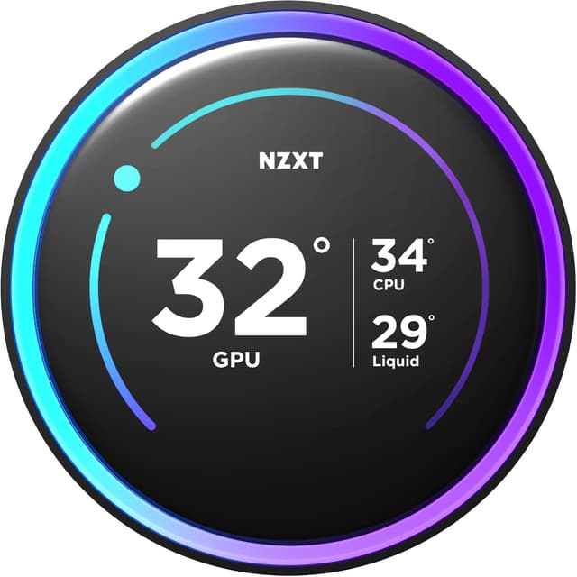 NZXT Kraken 280 Elite V2 RGB CPU vätskekylare (svart)