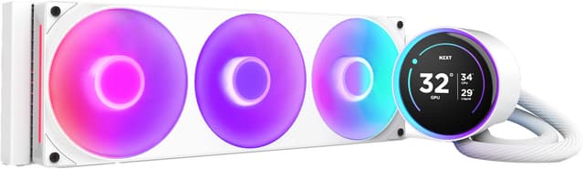 NZXT Kraken 360 Elite V2 RGB CPU vätskekylare (vit)