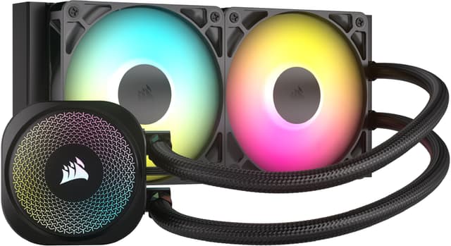 Corsair Nautilus 240mm RS ARGB CPU-vandkøler (sort)