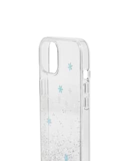 Clear Case iPhone 15 Plus Snowflake