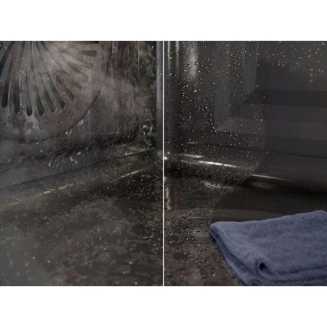 Uanstrengt fjerning av flekker og skitt