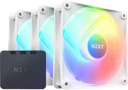 NZXT F120 RGB Core 120 mm tuuletin (3 kpl, valkoinen)