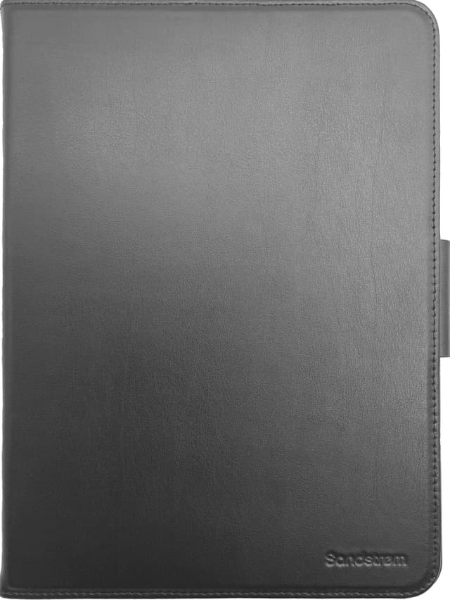Sandstrøm iPad Pro 11" 2024 läderfodral (svart)