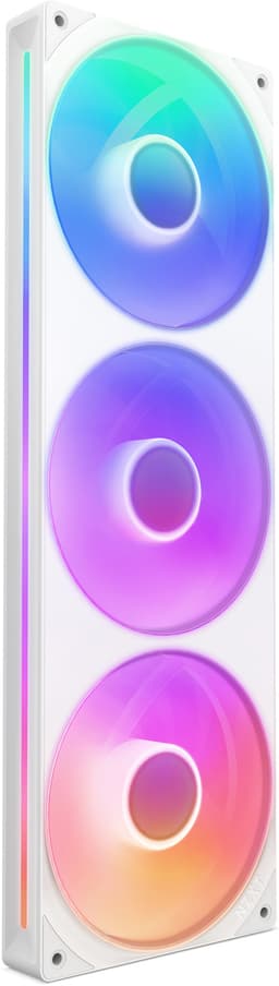 NZXT F360 RGB Core 360mm Unibody blæser (hvid)