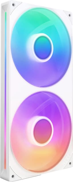 NZXT F280 RGB Core 280mm Unibody-vifte (hvit)