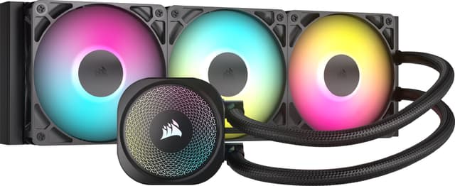 Corsair Nautilus 360mm RS ARGB CPU-vesijäähdytin (musta)