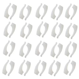 Anti-halk bekvämt glasögonörongrepp, öronkrok 20-par Transparent