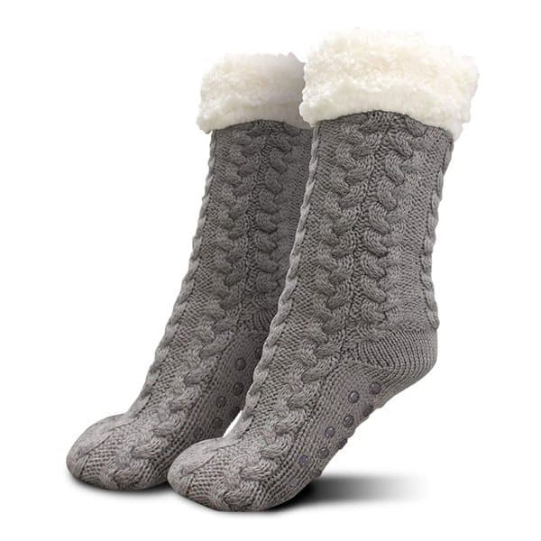 Orange Donkey Cozy Slipper One Size Socks - Halkfria sockor