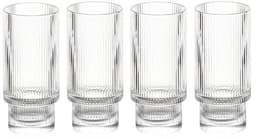 4-pack Räfflade Dricksglas 270ml