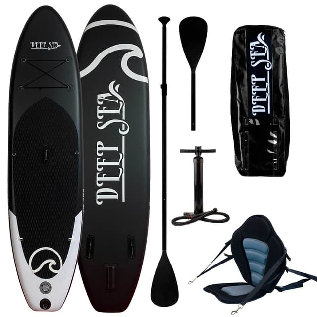 Deep Sea SUP Brett Sett Kayak Pro 300cm, Sortere