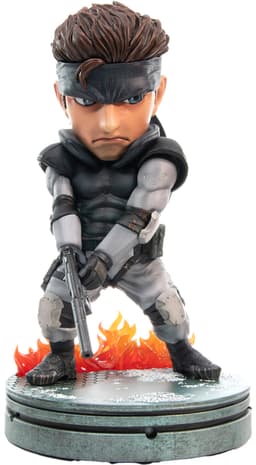 First 4 Figures Metal Gear Solid actionfigur (Solid Snake SD)