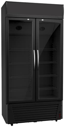 FrigeluX Displaykøleskab MAXIMA65N (sort)
