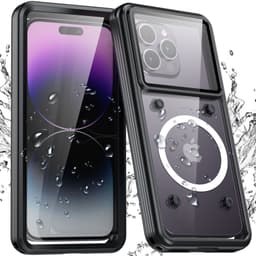 Universelt vanntett mobiltelefondeksel for 5,8-6,9-tommers telefoner Sort