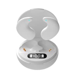 In-ear langattomat nappikuulokkeet Bluetooth 5.3 korkealaatuisen äänen akun näyttö Valkoinen