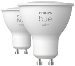Philips Hue LED-lampa GU10 4,2W (2-pack)