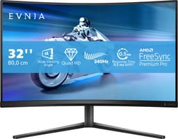 Philips Evnia 31.5" 32M2C5500W välvd bildskärm gaming