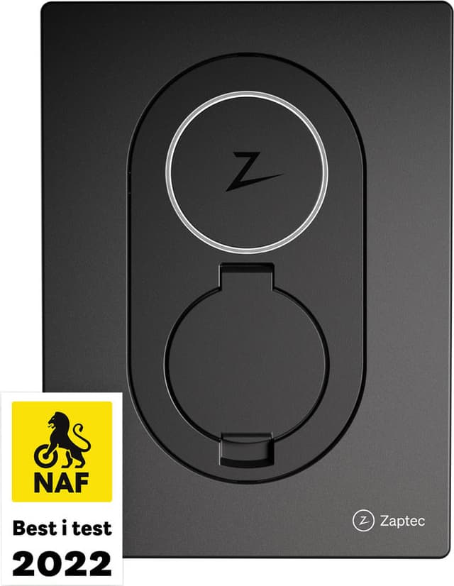 Zaptec Go elbillader 900-00108 (stengrå)