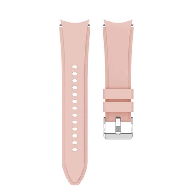 Silikon klockarmband No-Gap Samsung Galaxy Watch FE (40mm) - Ljusrosa