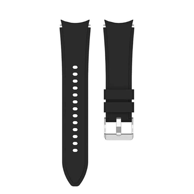 Silikon klockarmband No-Gap Samsung Galaxy Watch FE (40mm) - Svart