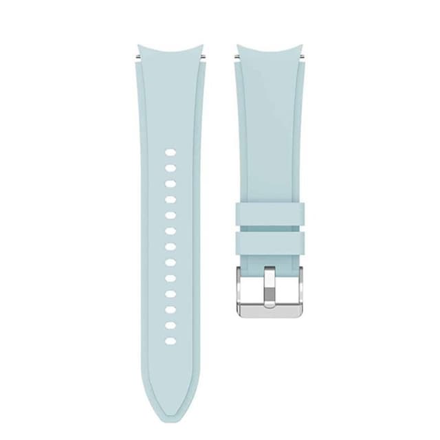Silikoni kellon ranneke No-Gap Samsung Galaxy Watch FE (40mm) - Vaalea